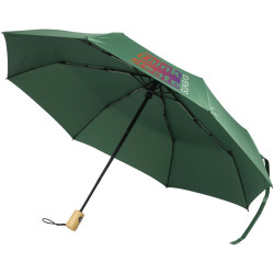 Parapluie publicitaire pliable Renee de 58 cm à ouverture et fermeture automatiques