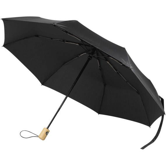 Parapluie publicitaire pliable Renee de 58 cm à ouverture et fermeture automatiques
