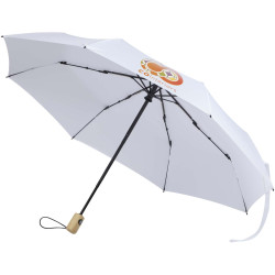 Parapluie publicitaire pliable Renee de 58 cm à ouverture et fermeture automatiques