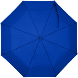 Parapluie publicitaire pliable Gale de 69 cm à ouverture et fermeture automatiques en RPET