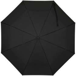 Parapluie publicitaire pliable Gale de 69 cm à ouverture et fermeture automatiques en RPET
