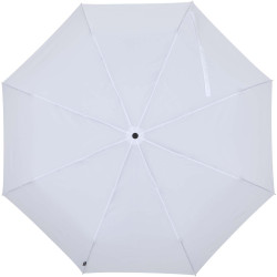 Parapluie publicitaire pliable Gale de 69 cm à ouverture et fermeture automatiques en RPET