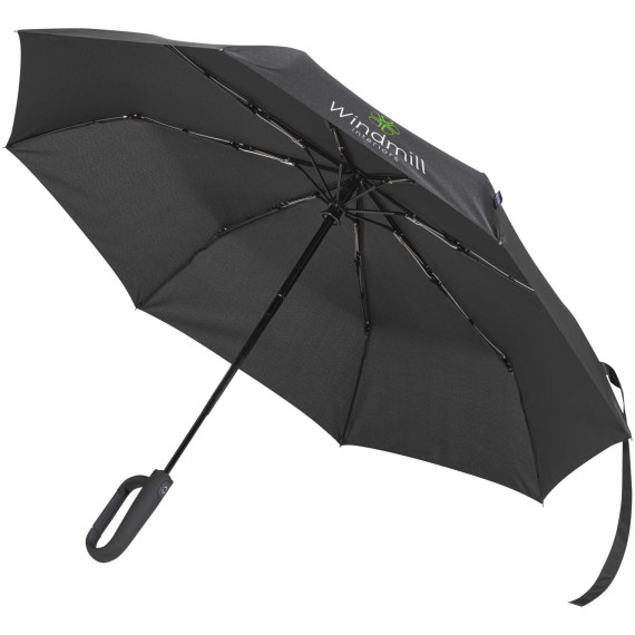 Parapluie publicitaire pliable SMART 21 pouces en RPET