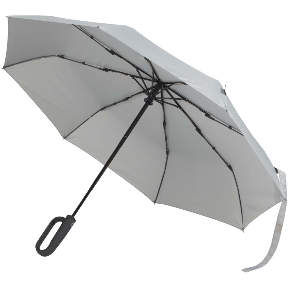 Parapluie publicitaire pliable SMART 21 pouces en RPET