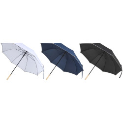 Parapluie publicitaire Norman 76 cm en RPET résistant au vent