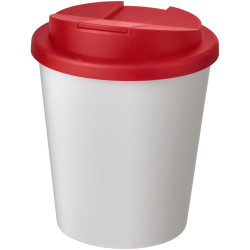 Gobelet publicitaire isolant Espresso Americano® 250ml avec couvercle anti-fuite
