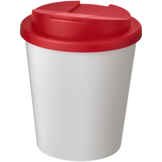 Gobelet publicitaire isolant Espresso Americano® 250ml avec couvercle anti-fuite