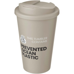 Gobelet publicitaire isotherme Americano® POP 350 ml avec couvercle anti-éclaboussures