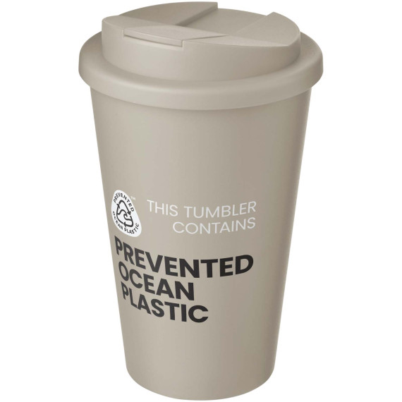 Gobelet publicitaire isotherme Americano® POP 350 ml avec couvercle anti-éclaboussures