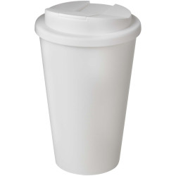 Gobelet publicitaire isotherme Americano® POP 350 ml avec couvercle anti-éclaboussures