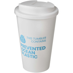 Gobelet publicitaire isotherme Americano® POP 350 ml avec couvercle anti-éclaboussures