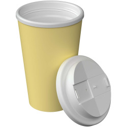 Gobelet publicitaire isotherme Americano® Infiniti de 350 ml avec couvercle anti-déversement