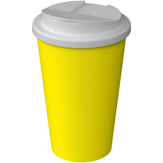 Gobelet publicitaire isotherme Americano® Infiniti de 350 ml avec couvercle anti-déversement