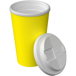 Gobelet publicitaire isotherme Americano® Infiniti de 350 ml avec couvercle anti-déversement