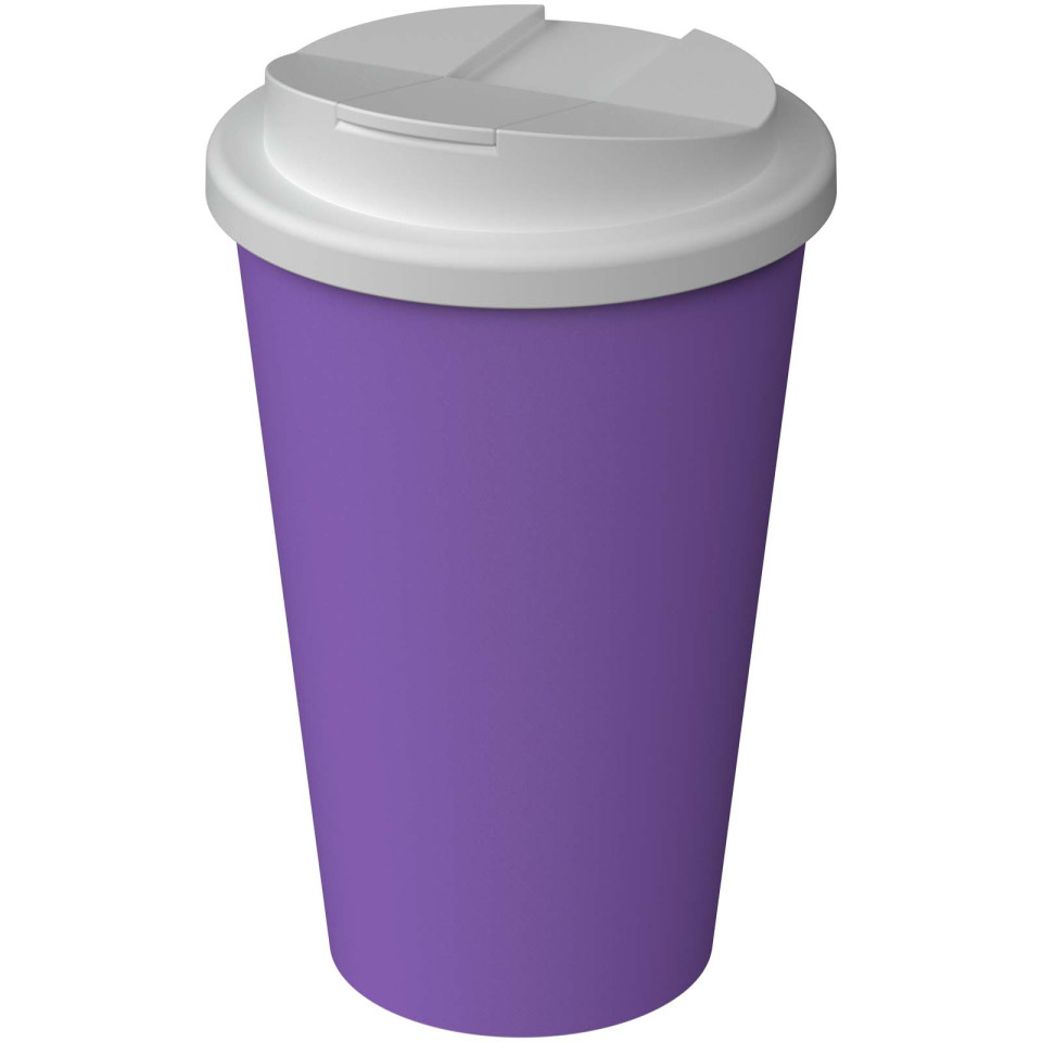 Gobelet publicitaire isotherme Americano® Infiniti de 350 ml avec couvercle anti-déversement