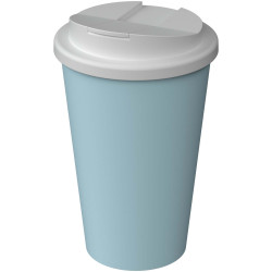 Gobelet publicitaire isotherme Americano® Infiniti de 350 ml avec couvercle anti-déversement