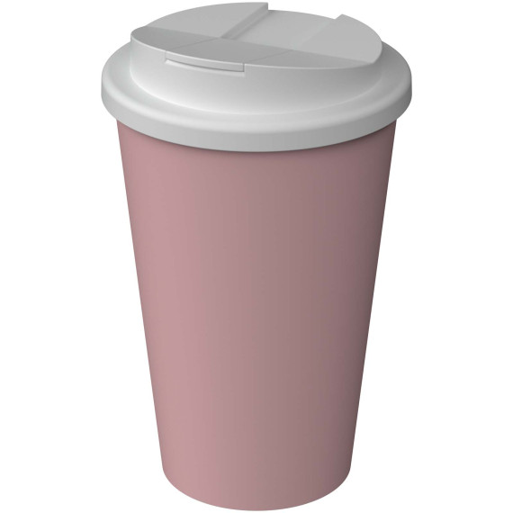 Gobelet publicitaire isotherme Americano® Infiniti de 350 ml avec couvercle anti-déversement