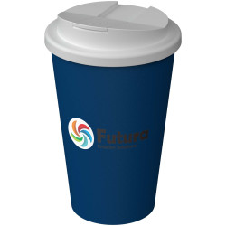 Gobelet publicitaire isotherme Americano® Infiniti de 350 ml avec couvercle anti-déversement