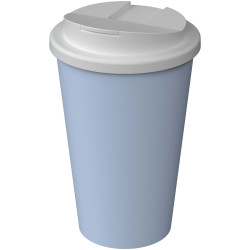 Gobelet publicitaire isotherme Americano® Infiniti de 350 ml avec couvercle anti-déversement