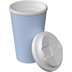 Gobelet publicitaire isotherme Americano® Infiniti de 350 ml avec couvercle anti-déversement