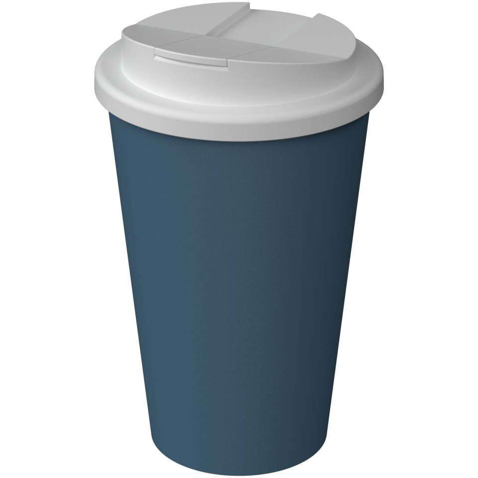 Gobelet publicitaire isotherme Americano® Infiniti de 350 ml avec couvercle anti-déversement