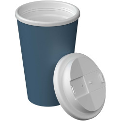 Gobelet publicitaire isotherme Americano® Infiniti de 350 ml avec couvercle anti-déversement