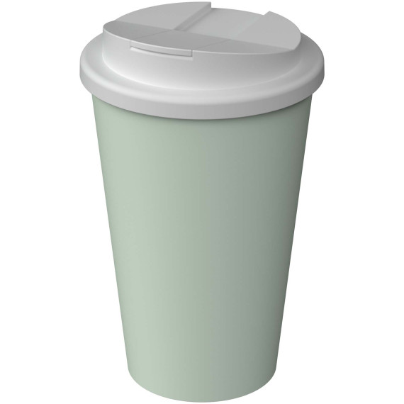 Gobelet publicitaire isotherme Americano® Infiniti de 350 ml avec couvercle anti-déversement