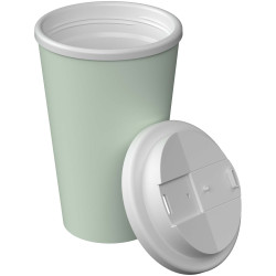 Gobelet publicitaire isotherme Americano® Infiniti de 350 ml avec couvercle anti-déversement