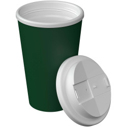 Gobelet publicitaire isotherme Americano® Infiniti de 350 ml avec couvercle anti-déversement
