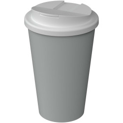 Gobelet publicitaire isotherme Americano® Infiniti de 350 ml avec couvercle anti-déversement