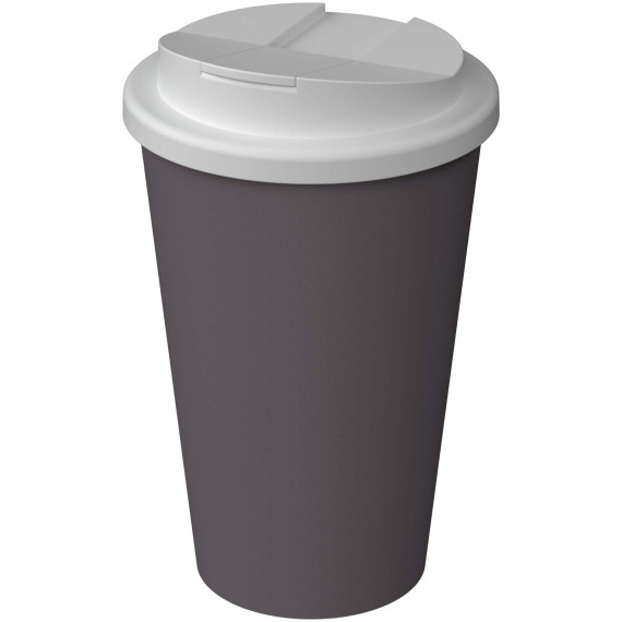 Gobelet publicitaire isotherme Americano® Infiniti de 350 ml avec couvercle anti-déversement