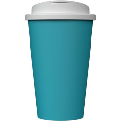Gobelet publicitaire isotherme Americano® Infiniti de 350 ml avec couvercle anti-déversement