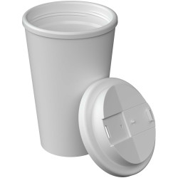 Gobelet publicitaire isotherme Americano® Infiniti de 350 ml avec couvercle anti-déversement