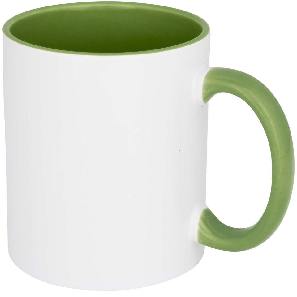 Tasse publicitaire Pix de 330ml de style pop pour marquage sublimation