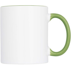 Tasse publicitaire Pix de 330ml de style pop pour marquage sublimation