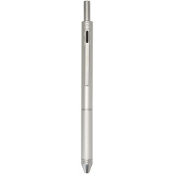 Stylo publicitaire à bille 4 en 1 RCS Tine en acier inoxydable recyclé