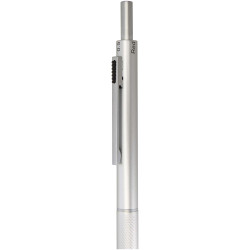 Stylo publicitaire à bille 4 en 1 RCS Tine en acier inoxydable recyclé