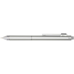 Stylo publicitaire à bille 4 en 1 RCS Tine en acier inoxydable recyclé