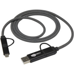 Câble publicitaire de recharge magnétique 5-en-1 SMART 65 W, 100 cm, certifié RCS