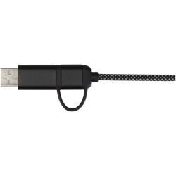 Câble publicitaire de recharge magnétique 5-en-1 SMART 65 W, 100 cm, certifié RCS