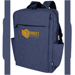 Sac publicitaire à dos pour ordinateur portable 15" Libra recyclé GRS de 15L