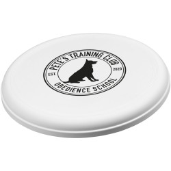 Disque publicitaire volant Max en plastique pour chien