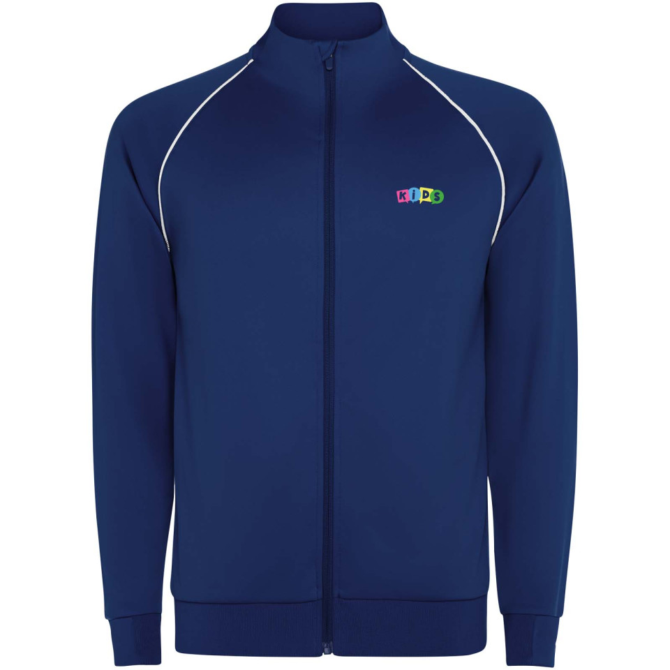 Sweat-shirt publicitaire pour enfant Valier à fermeture éclair intégrale