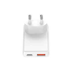 Chargeur publicitaire mural SKROSS® Slim 30 W pour l'Europe