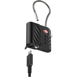 Cadenas publicitaire à combinaison Xtorm Lock Tag TSA avec traceur de localisation