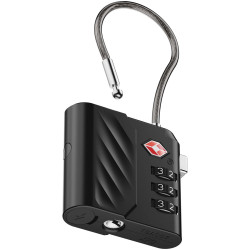 Cadenas publicitaire à combinaison Xtorm Lock Tag TSA avec traceur de localisation