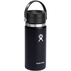Gobelet publicitaire isotherme en acier inoxydable Hydro Flask à large goulot de 473 ml, avec couvercle Flex Sip™ fabriq