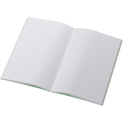 Carnet publicitaire Scribe Plus A5 à couverture souple en papier recyclé fabriqué en Europe