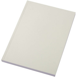 Carnet publicitaire Scribe Plus A5 à couverture souple en papier recyclé fabriqué en Europe