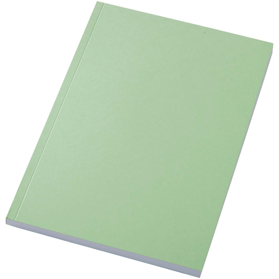 Carnet publicitaire Scribe A5 à couverture souple en papier recyclé fabriqué en Europe